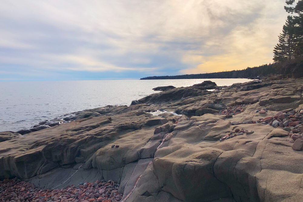 Lake Superior from Cascade State Park - Grand Marais, MN