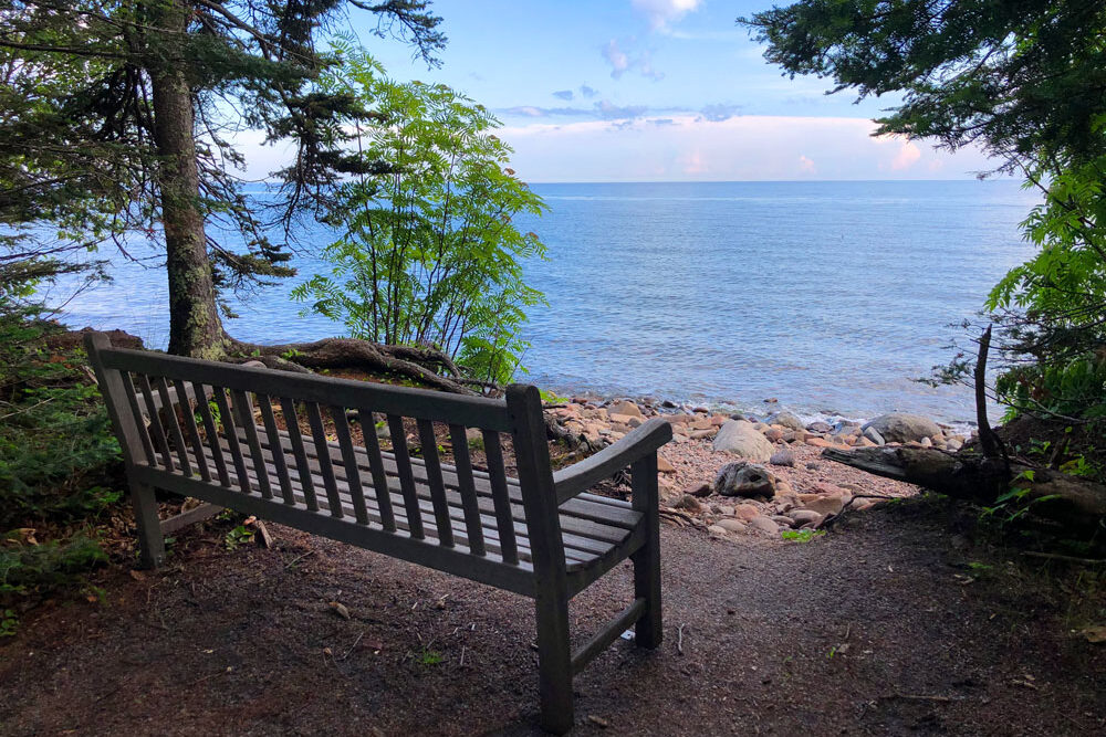 Lake Superior - Lower Lake Loop Trail - Sweetheart's Bluff