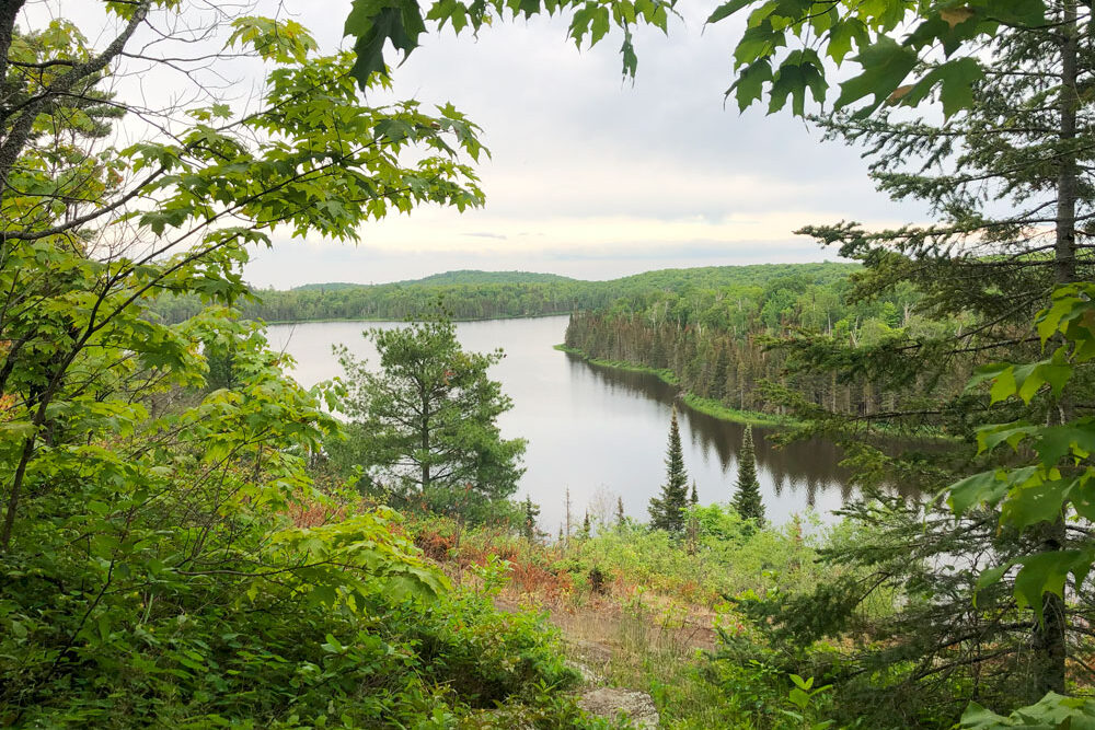 Lake Agnes Overlook - Summer in Lutsen, MN