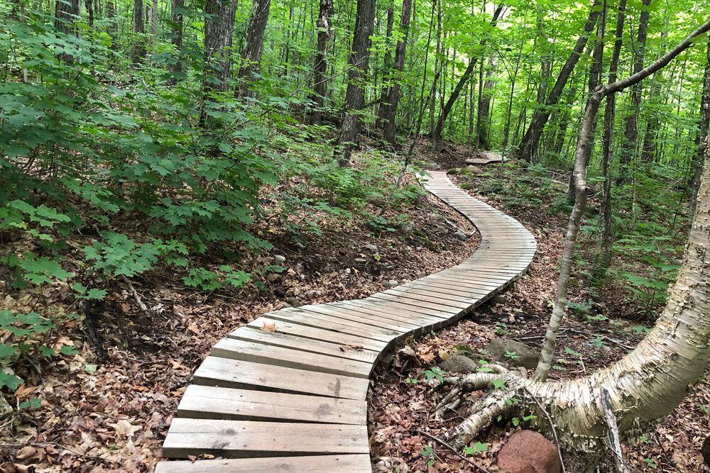 Flume Trail - Britton Peak Trail System, Lusten, MN